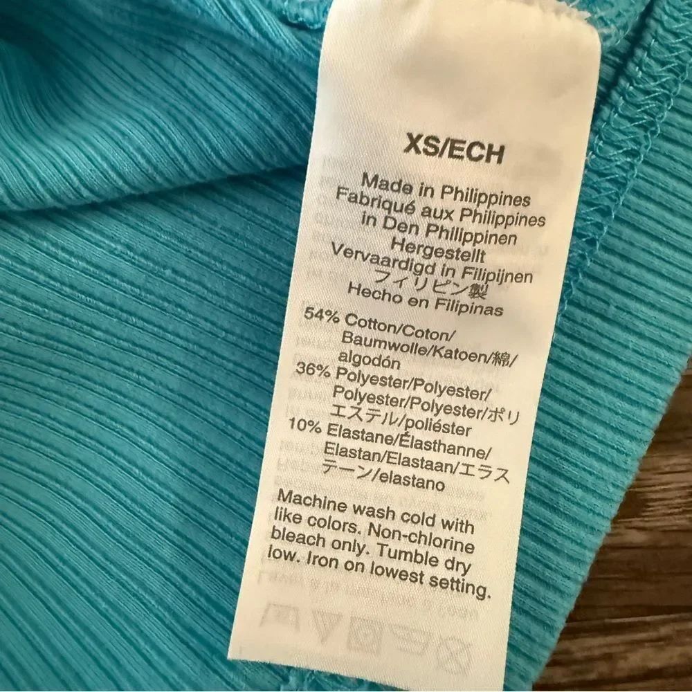 J. Crew Women's Ruffle Ribbed Knit Tank - Picture 3 of 4
